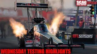 SCAG PRO Superstar Shootout - Wednesday Testing Highlights