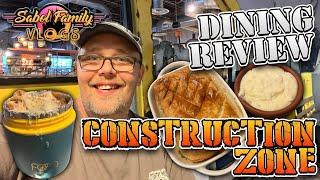 BEST NEW THEMED RESTAURANT Near Walt Disney World! Construction Zone ~ FULL Dining Review! MUST SEE!