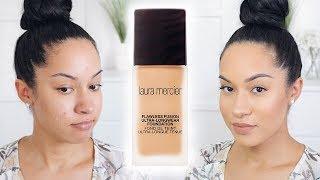 ULTRA LONGWEAR Foundation | Laura Mercier Flawless Fusion Review + Demo