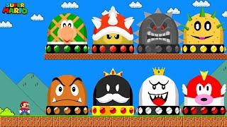 Can Mario Collect Ultimate All Enemies Switch in Super Mario Bros.?