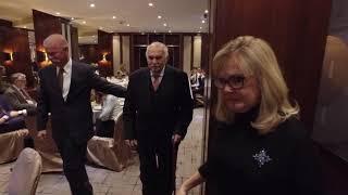 Robert Service at the Danube Institute, Hilton Budapest