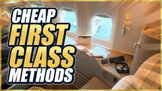 5 Tips to Fly FIRST CLASS for EXTREMELY CHEAP!