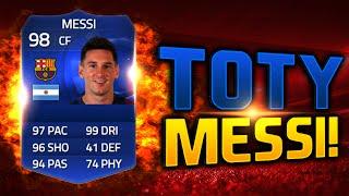 Messi TOTY in a Pack! | FIFA 15 Ultimate Team