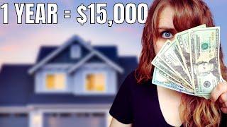 How we Saved $15,000 in One Year on a Low Income | How to Save for a House