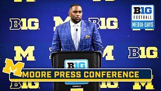 Michigan HC Sherrone Moore Press Conference | 2024 B1G Football Media Days