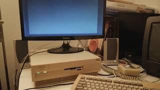 Amiga 3000 with ZZ9000 full HD