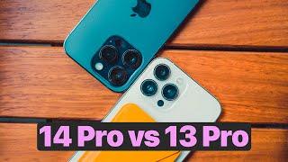 iPhone 14 Pro против iPhone 13 Pro - сравнение камер!