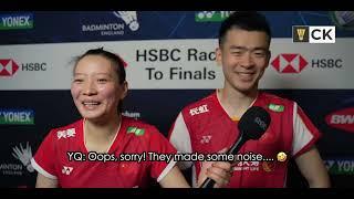 It was them! Not me  Zheng SiWei Huang YaQiong All England 2023 Quarter Final