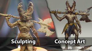 Sculpting  by Concept Art  "from subscriber"