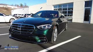 2022 Mercedes-Benz S 580 in Emerald Green | Bud Smail Motor Cars