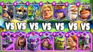 CHAMPIONS CARDS vs EVOLVED CARDS #2 - Clash Royale Challenge