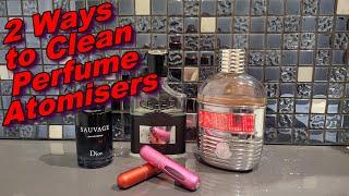 How to Clean a Refillable Perfume Atomiser | The 2 Best Ways | Simple Clean Perfume Atomiser