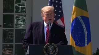 Trump floats idea of Brazil becoming NATO member