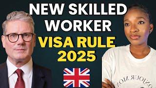 New UK Skilled Worker Visa Rules 2025 | Criminal Record Update!