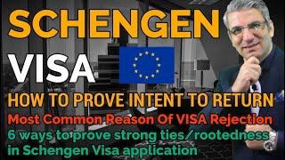 Schengen Visa Intent to Return Home | Important Visa Refusal Reasons