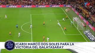 Doblete de Mauro Icardi contra el Besiktas