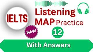 Improve IELTS Listening Skills With Map Practice I IELTS listening Map Practice