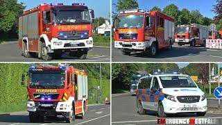 [Moorbrand im Hohen Venn] - Einsatzfahrten am Tag nach dem Brandausbruch an der belgischen Grenze