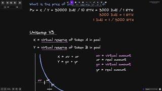 Constant Product AMM Spot Price Examples | DeFi