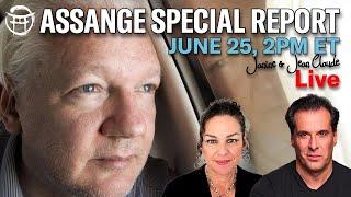 JUNE 25 -JULIAN ASSANGE SPECIAL REPORT WITH JANINE AND JEAN-CLAUDE AT BEYOND MYSTIC