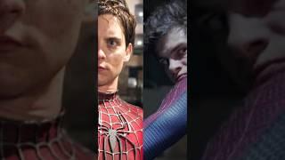 Tobey and Andrew's Spiderman returning soon... #marvel #shorts