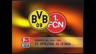 2004/2005 07. Spieltag Borussia Dortmund - 1.FC Nürnberg