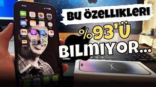 HER iPHONE KULLANICISININ BİLMESİ GEREKEN 15 ÖNEMLİ AYAR - Bunları Mutlaka Yapın!