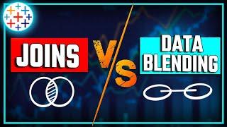 Tableau Joins vs Data Blending: Understanding the Key Differences | #Tableau Course #39