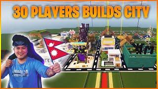 I MADE 30 SUBSCRIBERS BUILD BATTLE IN MINECRAFT | MR JUNIOR | NEPAL