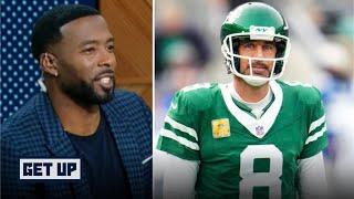 GET UP | Is Aaron Rodgers retiring? - Andrew Hawkins reacts to Jets QB unsure about playing in 2025