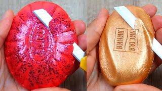 Relaxing Soap Carving ASMR-Satisfying Soap Cutting-77