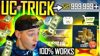 SECRET UC TRICK IN PUBG MOBILE?! (100% WORKING)