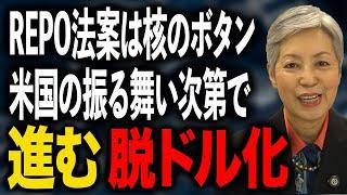 着実に進む脱ドル化は米国の振る舞い次第 REPO法案行使は核兵器のボタンを押すようなもの サウジアラビアはロシア凍結資産没収なら欧州債売却と非公式に牽制