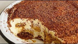 Tiramisu versión argento en simples pasos ¡SIN HUEVO!