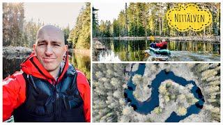 Nittälven -  paddling & övernattning i vildmarken med MRS Adventure X2 packraft