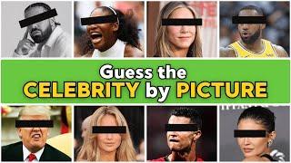 Guess the Celebrity by Picture | 100 Famous Celebrities | Pop Culture Quiz 2024