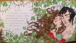 Wuthering Heights A Colouring Classic by Elisabetta Stoinich Colouring Book Flipthrough