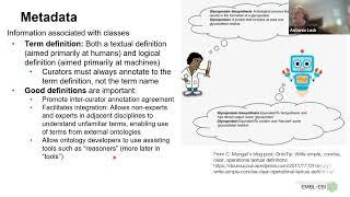 Ontologies for biocuration