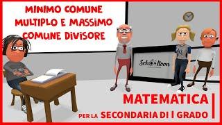 mcm e MCD per le scuole medie - Algebra - Secondaria di Primo Grado