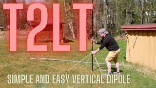 The Easiest Vertical Dipole Ever!