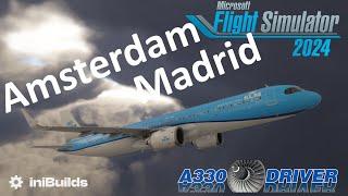 KLM Airbus A321neo | Amsterdam - Madrid FULL FLIGHT | Real Airbus Pilot