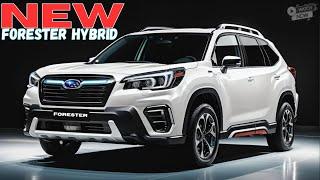 FIRST LOOK | NEW 2025 Subaru Forester hybrid Review | Details Interior And Exterior !