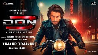 DON 3 | Official Trailee | Ranveer Singh | Farhan Akhtar | Priyanka Chopra | Kiara Advani