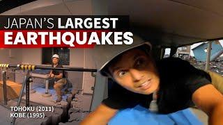 How Japan's Largest Earthquakes Really Felt | Tohoku (2011) Kobe (1995)  ONLY in JAPAN