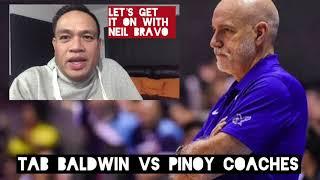 TAB BALDWIN VS PINOY COACHES