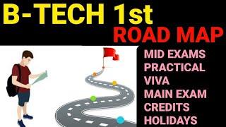 B-TECH 1ST year ROAD MAP|#btech #jntuh #ou #jntuk #jntuhupdates #jntua #svu