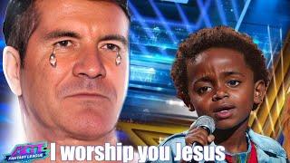 Simon Cowell's Emotional"kids gospel song on Talent Recap 2024