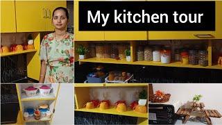 my kitchen tour||my family diary Telugu