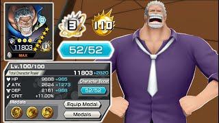 Boost 3 (52/52) EX Garp Gameplay (Kamusari Shanks Counter) One Piece Bounty Rush OPBR FT Navy HQ