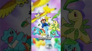 Strongest ash Pokemon team  #shorts #video #youtubeRemixOrigi